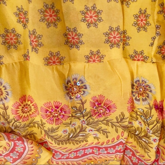 ANTHROPOLOGIE Calinda Embellished Maxi Skirt - Picture 5 of 8